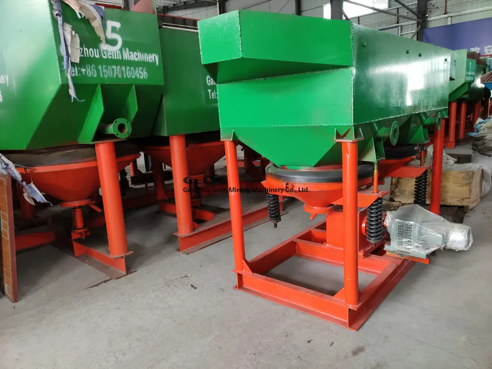 Adjustable Speed Easily Gravity Separation Process Manganese Ore Jigger