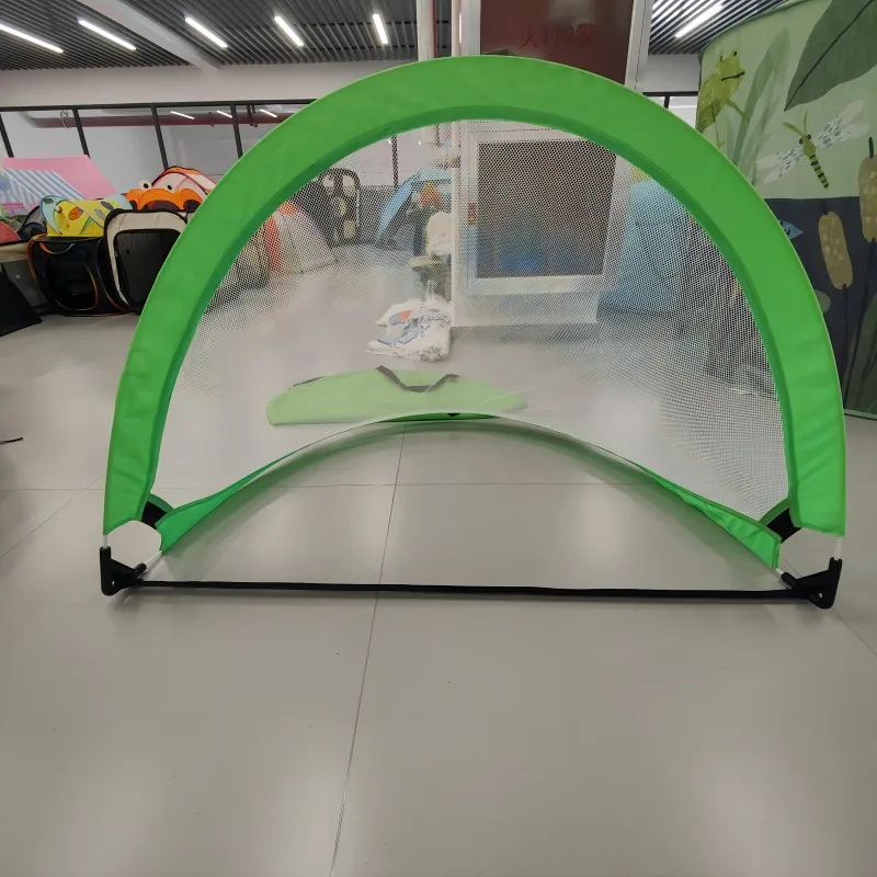 Manufacture Soccer Goal Net Indoor Outdoor Children Folding Gate for Football Goals Kids Sport Toy Customized Size Color