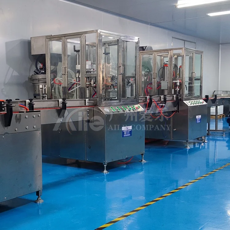 Automatic aerosol refill spray cans filling machine toilet cleaning spray filling machine