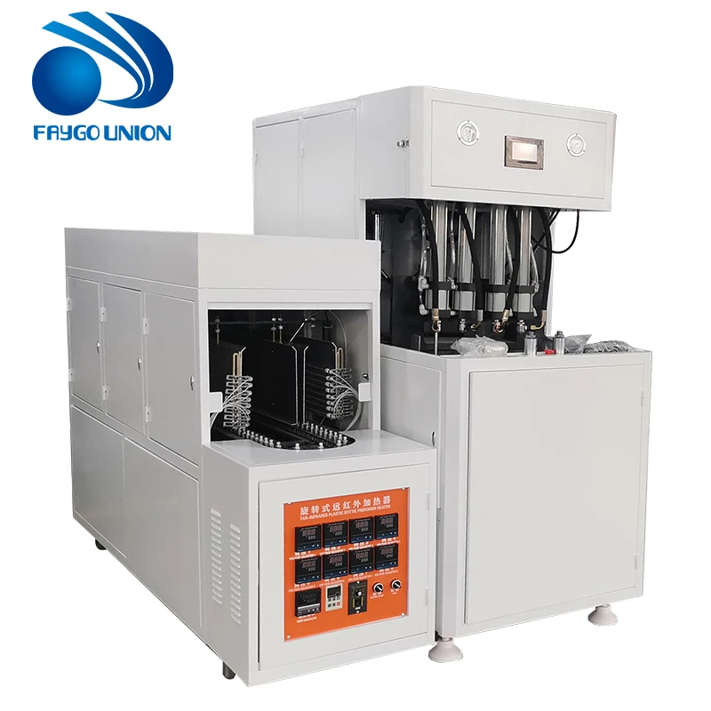 Faygo Union High Quality 10L-20L Bottle Semi Automatic PET Blowing Machine Plastic Blowing Machine Bottle Making Machine