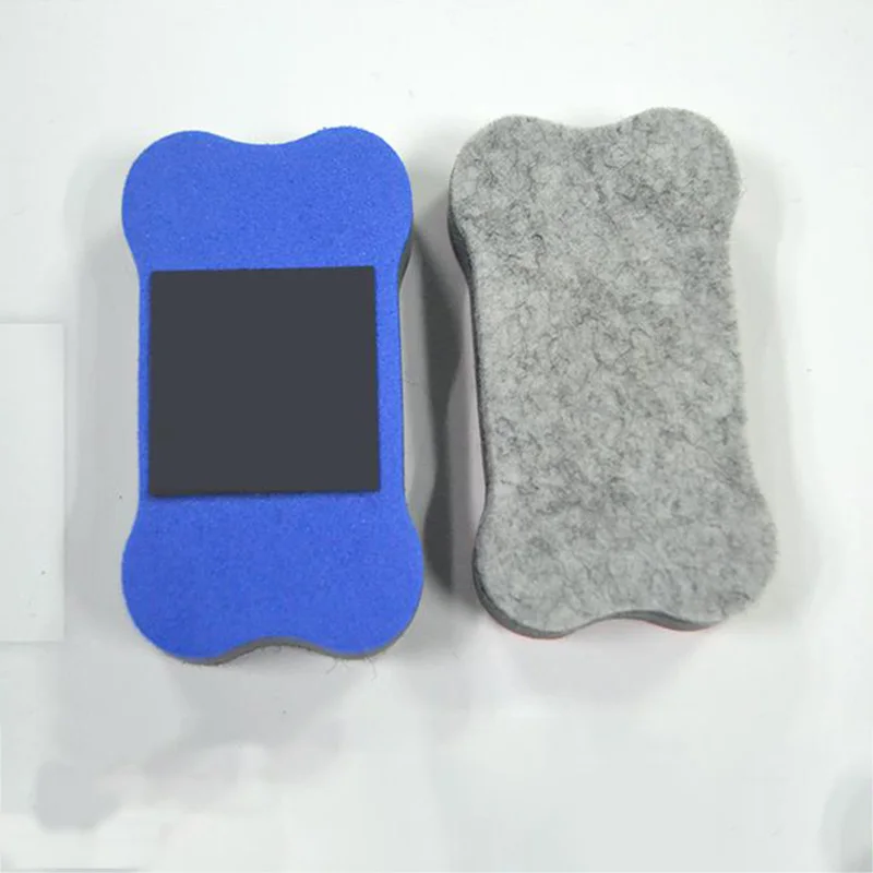 HIGE-QUALITY MATERIALS magnetic felt whiteboard eraser is great to students children in classroom home and office