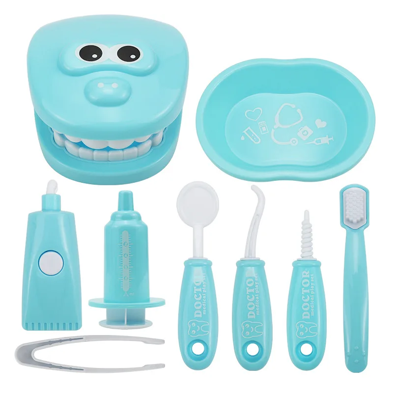 Educational Kids Pretend Play Set Doctor Toys Hospital Nurse Dentist Children Medical Kit Tool Set Toy