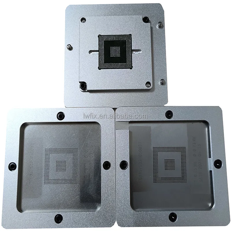 82mm Universal BGA Reballing Station Kit With Magnet Stencil Holder Electronics Production Machinery