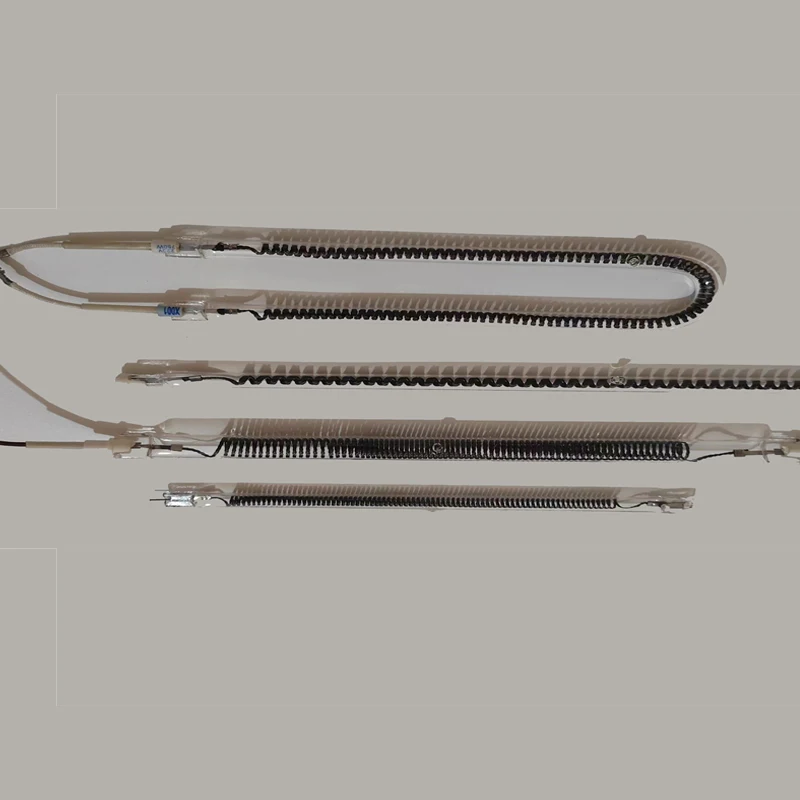 carbon fiber quartz heater tube/far infrared electric heating quartz tube