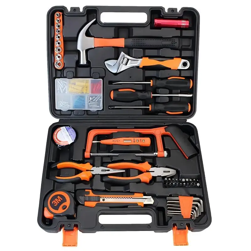hot sale new Carbon Steel hardware Hand Tool Set  Carbon Steel Manual Tool Kit 403-52 404-46 405-46 406-45 Home Repair Tool box