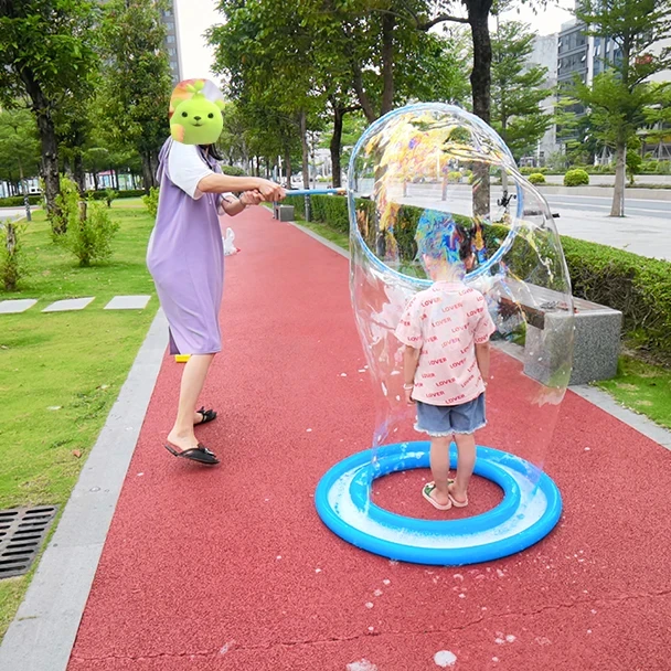 78cn Giant Bubble Show Props Toys Bender Big Large Soap bubble Wand Stick Jugetes For Kid Outdoor Play Max Juguetes De Burbujas