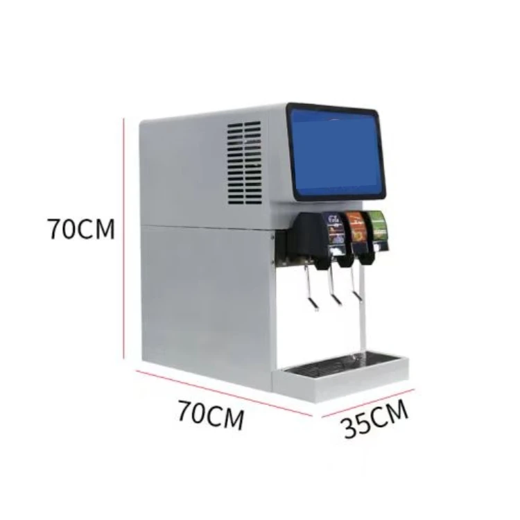 Commercial 6 Valves Automatic Dispenser for Post Mix Soft Drinks for Convenience Stores