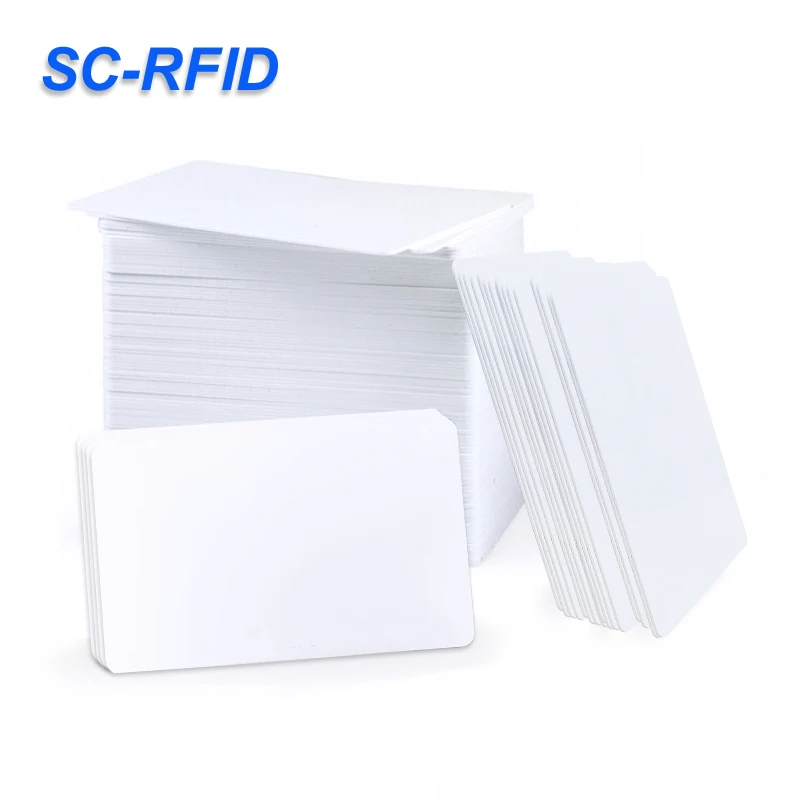 Hot sale Double-sided printable M1 S50 13.56MHZ smart card RFID NFC Business card Access Card