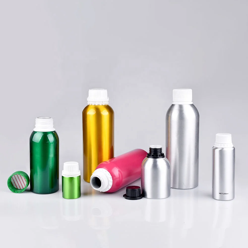 Large Size Fragrance 1 Liter 1l Oil 500ml Essential Oils Aluminum Bottle