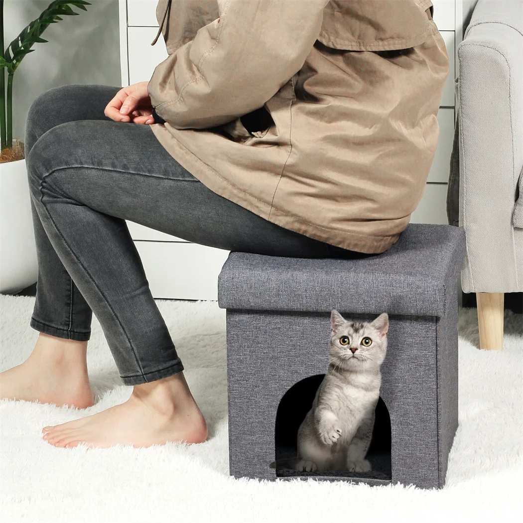 Bailey Furniture Hot sale modern folding dog pet  house ottoman For living room