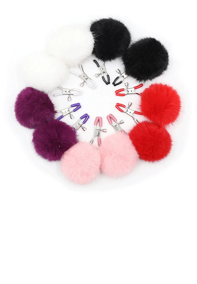 Hairball breast clip female products sm sex tool flirting female clip punish nipple tool Mimi nipple clip