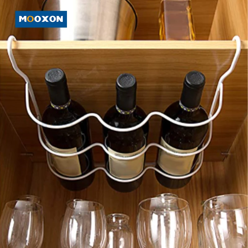Kitchen Accessories Refrigerator Holder Hanging Beer Bottle Wine Hook Water Bottle Hanger Storage Rack Organizer For Fridge