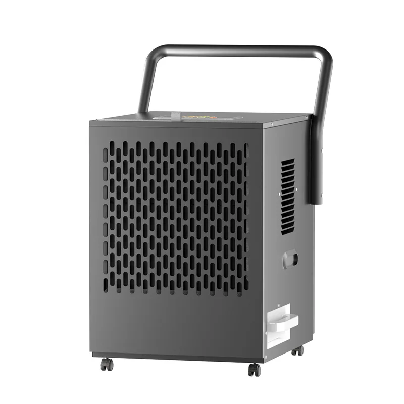High-Power Smart Automatic Defrost Commercial Industrial Mini Dehumidifier Adjustable Humidistat Washable Air Filter Warehouses