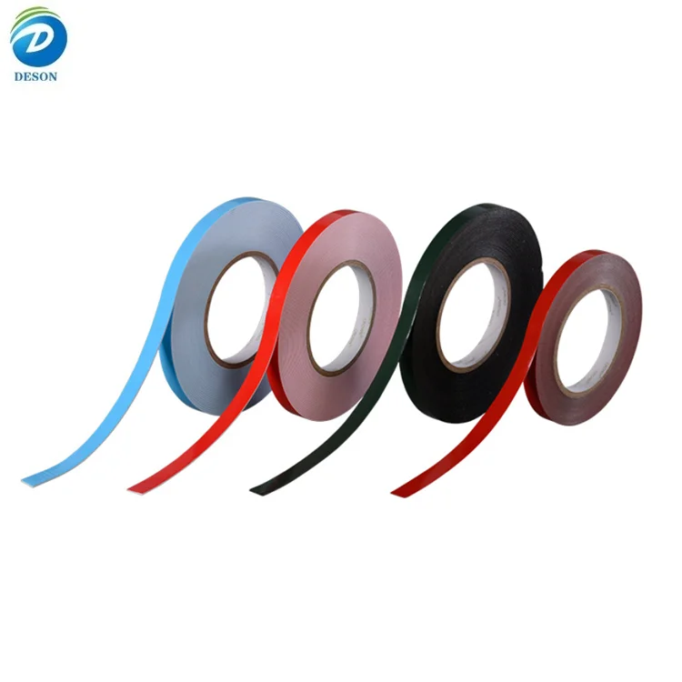 Deson Heavy Duty Customized High Bonding Waterproof Double Sided acrylic Pe Foam Adhesive Mounting Tape