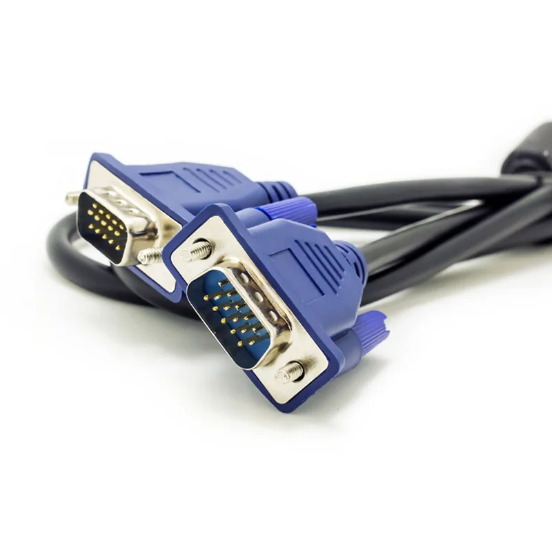 High Quality 1.5m 3m 5m 10m Vga Cable Monitor For Computer Projector Tv Box Hdtv