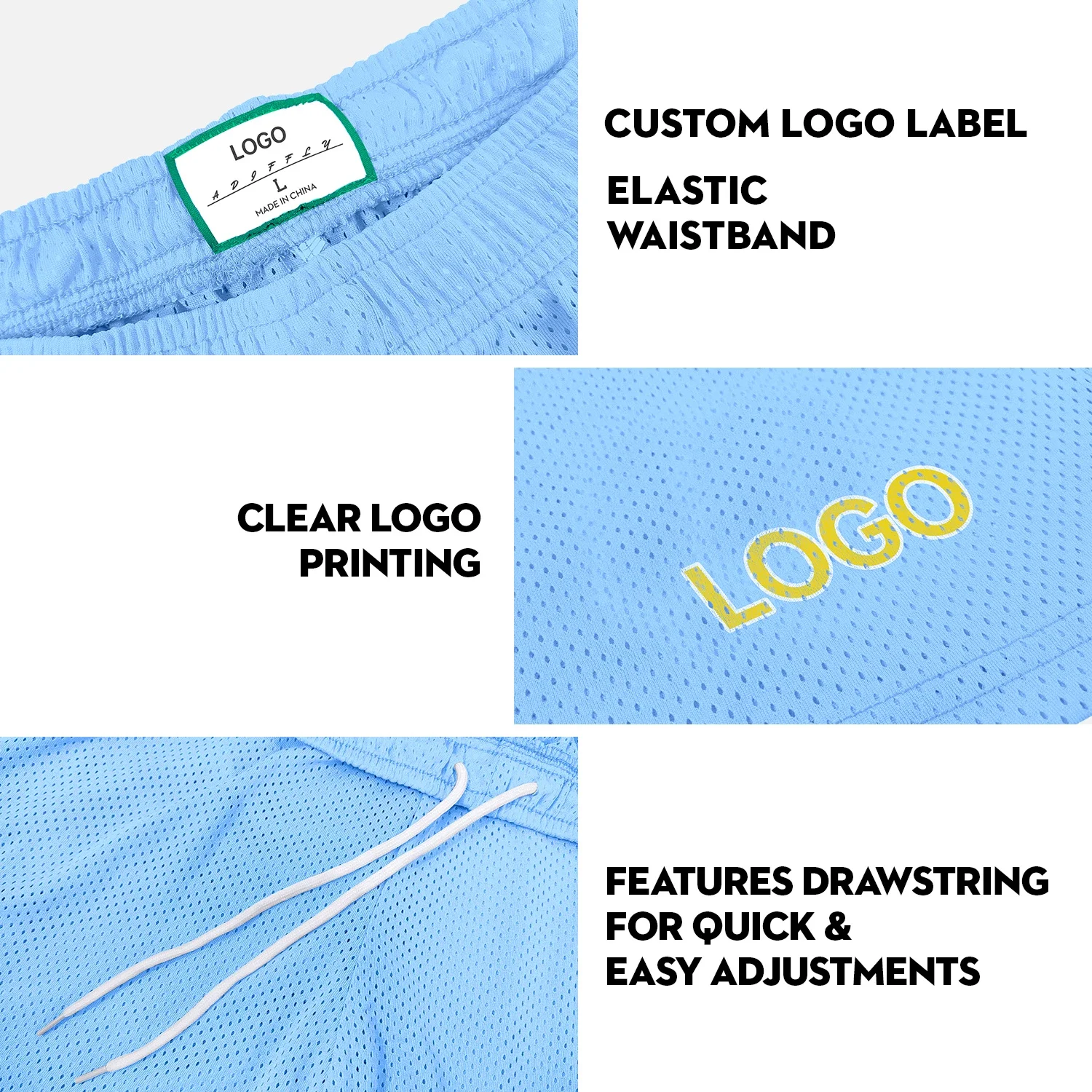 Высококачественные однотонные баскетбольные шорты без рисунка для спортзала мужские тренировочные шорты из 100% полиэстера однотонные сетчатые шорты с пользовательским логотипом