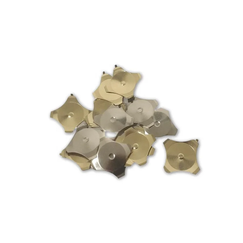 Бесплатный образец 11 мм таможни 4 ножками металлический купол с крыльями для устройства клавиатуры