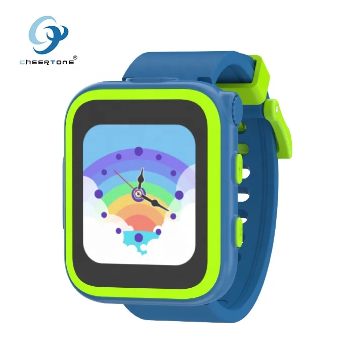 CTW24 Wholesale private label cartoon kids smart watch toys for kids children daily waterproof with 9 instrument sensory games