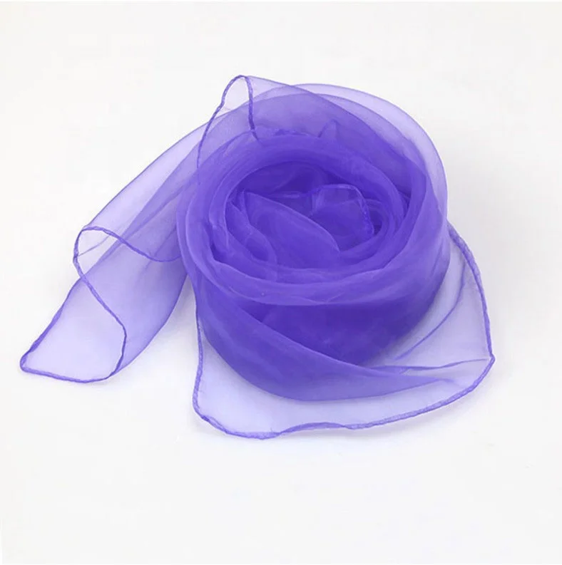 Wholesale of kindergarten performances dance performances small candy colored square scarves