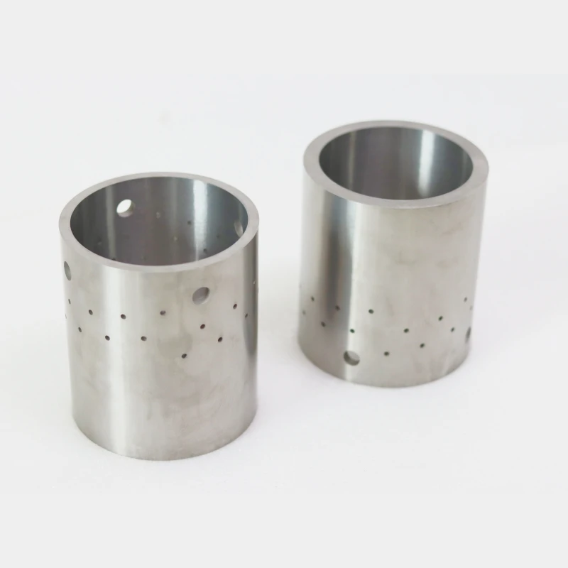 Tungsten carbide Plain Cylindrical bushing Pump Du Bushing Submersible Slurry Pump Bushing tungsten carbide valve pump