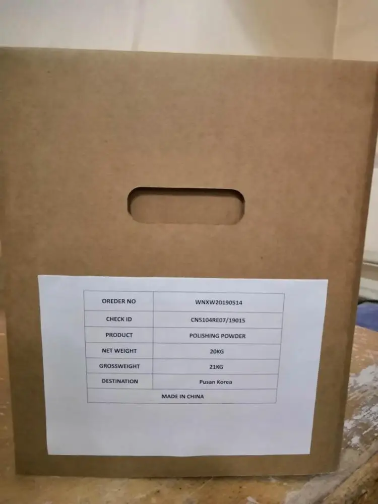 red cerium oxide for glass polishing powder