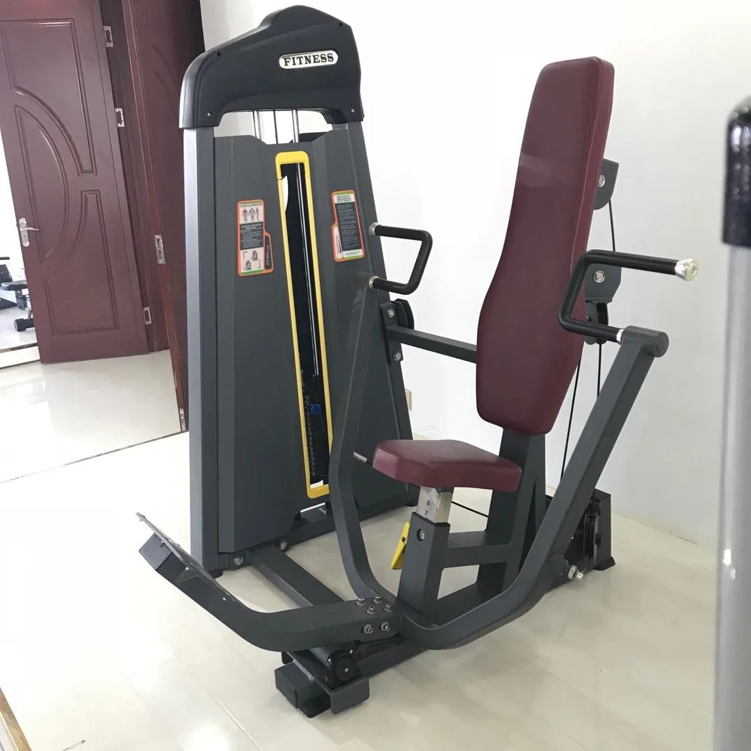 PULEAD dezhou Commercial Manufacturer pin loaded seated chest press Fitness Equipment Gym Machine