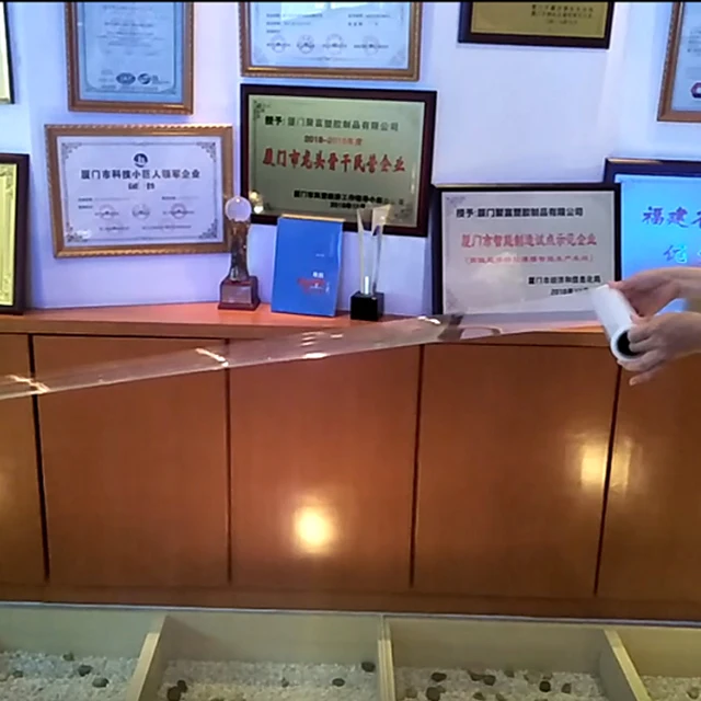 Super strong tensile force environmental protection warehouse packing reusable hand use film