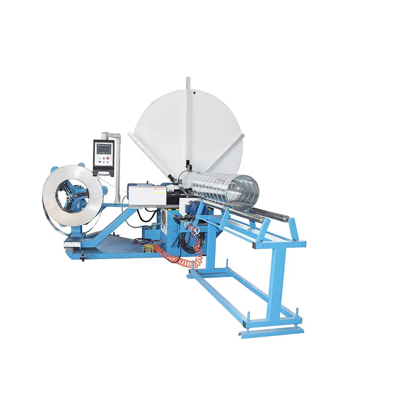 HVAC Spiral Duct Making Machine Galvanized Sheet Spiral Round Duct Forming Making Machine