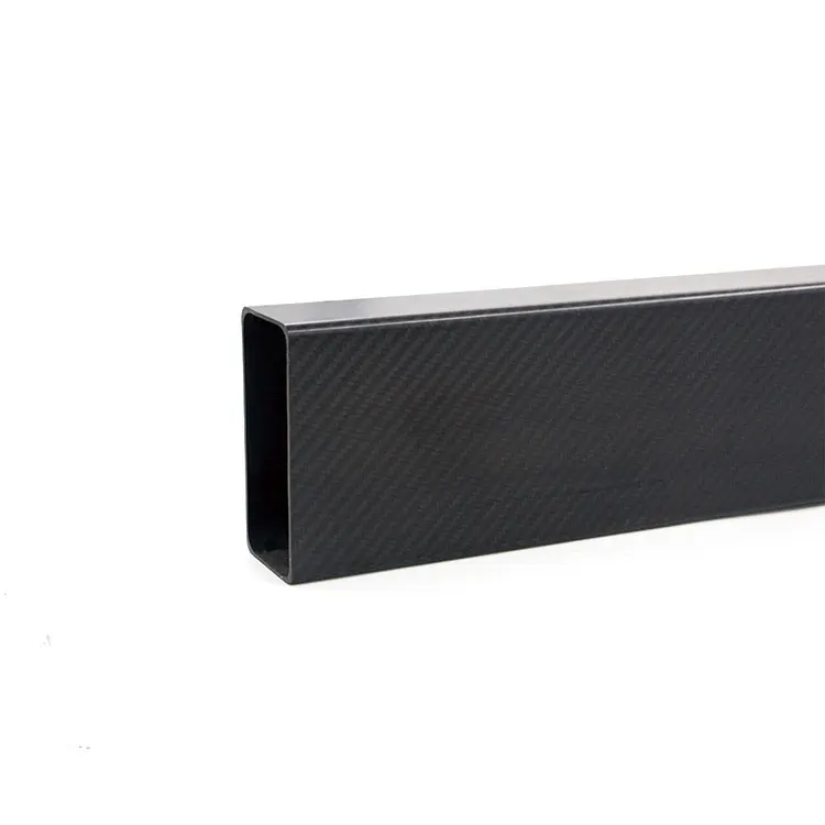 
Customizable matte finish 3K twill pure carbon fiber tube round square oval rectangular carbon fiber tube 