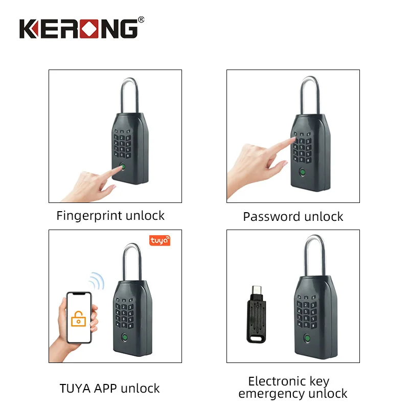 Electronic Zinc Alloy Secure Car Small Intelligent High Safety Hide Portable Key Lock Box