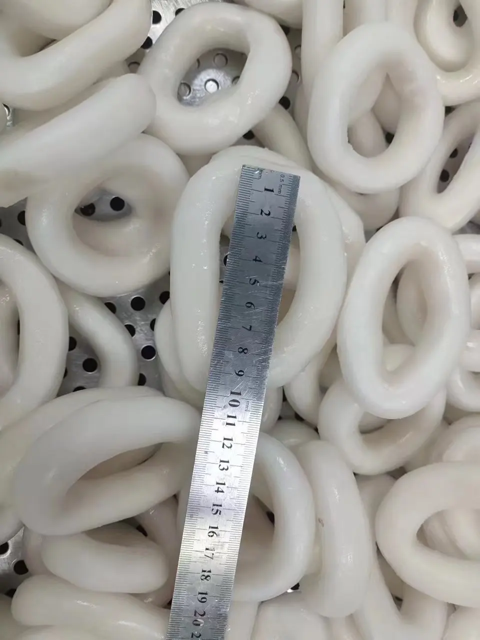 Skin Off squid ring new processing without skin squid ring good quality