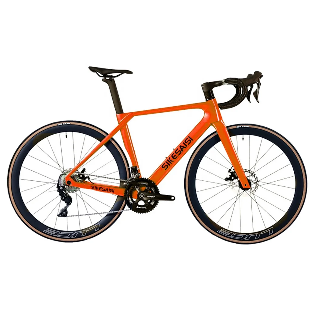 Sikesaisi Carbon Road Bicycle Shimano 20 Speed Road Bike 700C*25C Racing Bike