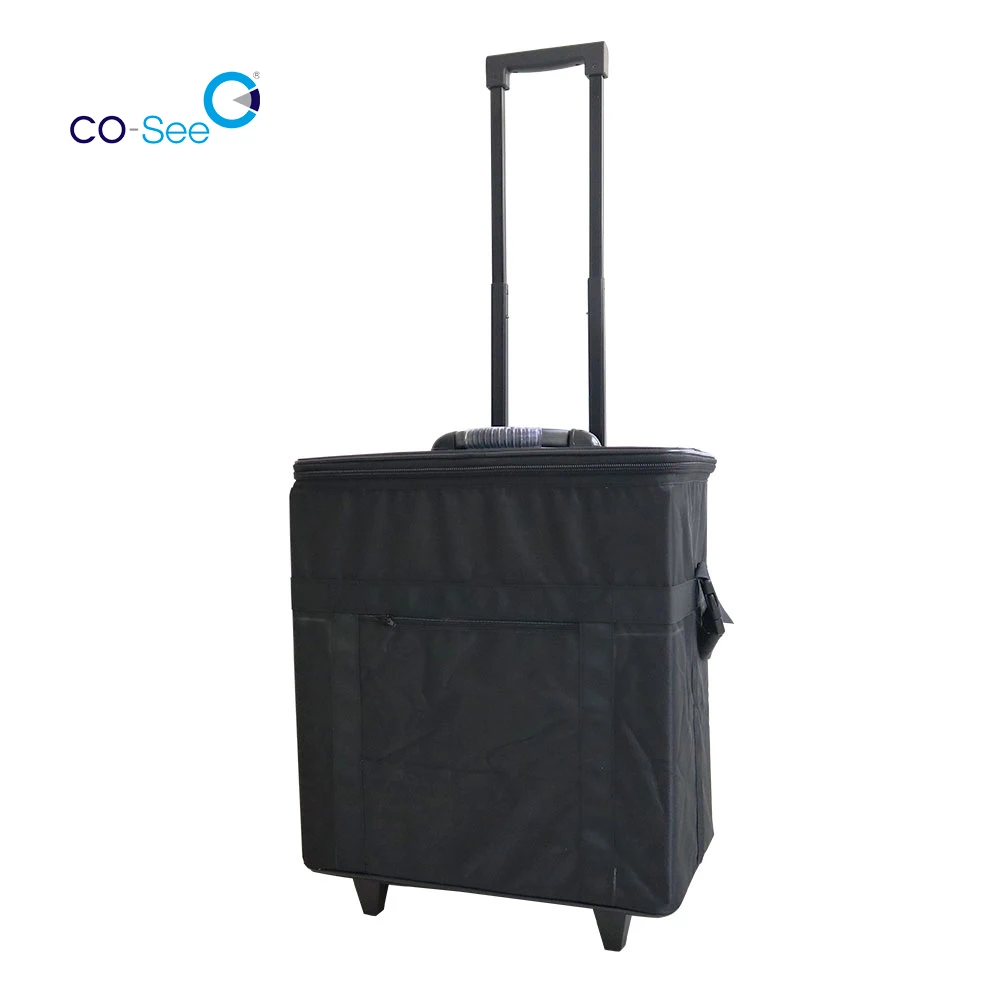 
High Quality New Black Oxford Eyewear Display Suitcase Sunglasses Trolley Case 