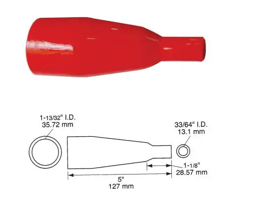 YUHUA 100Amps Metal Solid Copper Alligator Clip Battery Clip With Colorful Boots