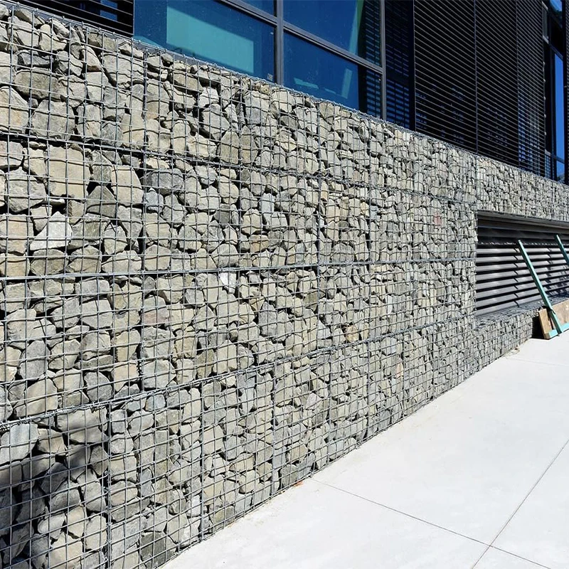 Cheap Price Galvanized Welded Rock Gabion Basket Garden Fence Gabion For Retaining Wall