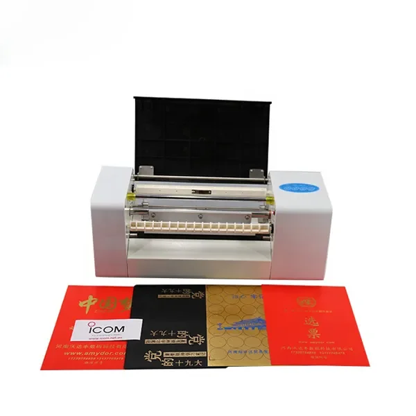 Automatic Foil Printer Machine Hardcover Paper Foil Printer Printing Machine Hot Foil Stamping Machine