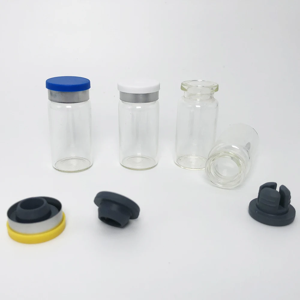 2ml 3ml 4ml 5ml 6ml 7ml 8ml 10ml 15ml 20ml 30ml Clear Glass Medicine Injection Sterile Test Tube Vial Bottle For Pharmacy