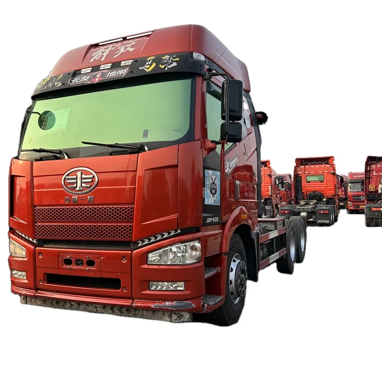 Sinotruck Howo LHD RHD 371 380 л.с., б/у прицеп, головка грузовика, низкая цена, б/у, новый евро 2, Китай, 10, красный, Shandong WEICHAI, руководство