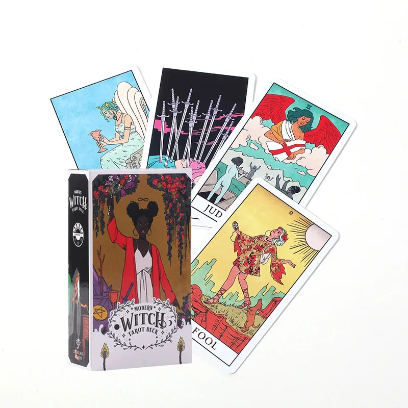 HD Full EnglishTarot Wholesale ManufacturerTarot Cards Factory Made High Quality Deck Modern Witch Tarot Divination Game