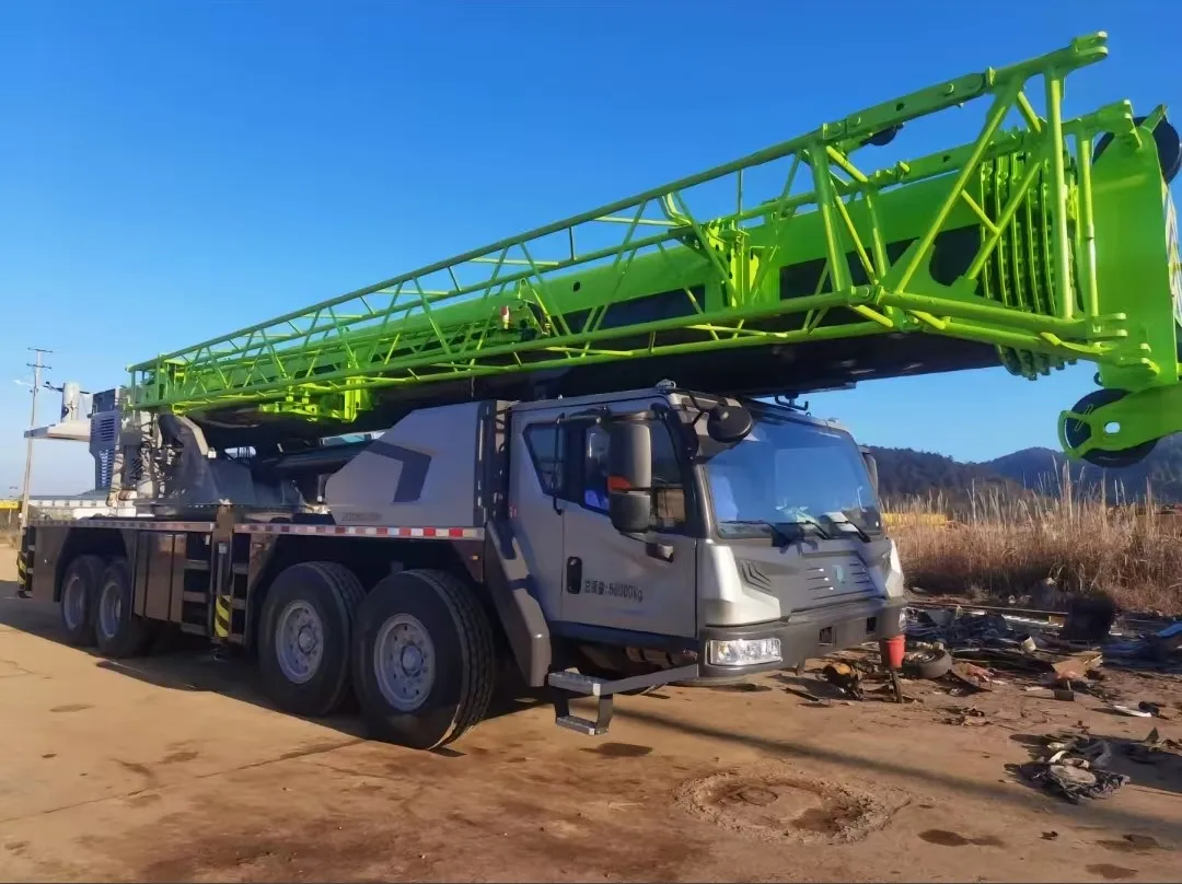 Zoomlion New 130-Ton 7-Section Boom Truck Crane: Unmatched Lifting Power and Precision