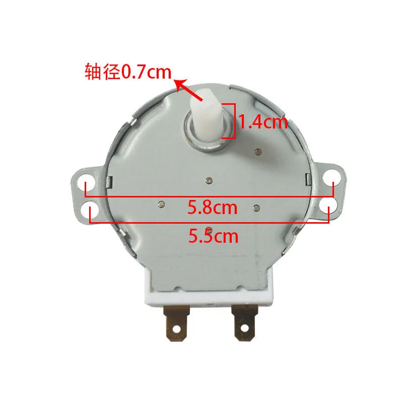 Microwave Oven Tray Motor 220-240V 4W 50/60Hz Microwave Turntable Synchronous Motor