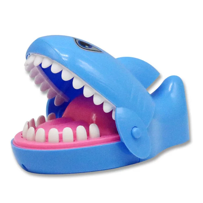 
Children toy cartoon shark prank toy children prank shark finger biting toy 