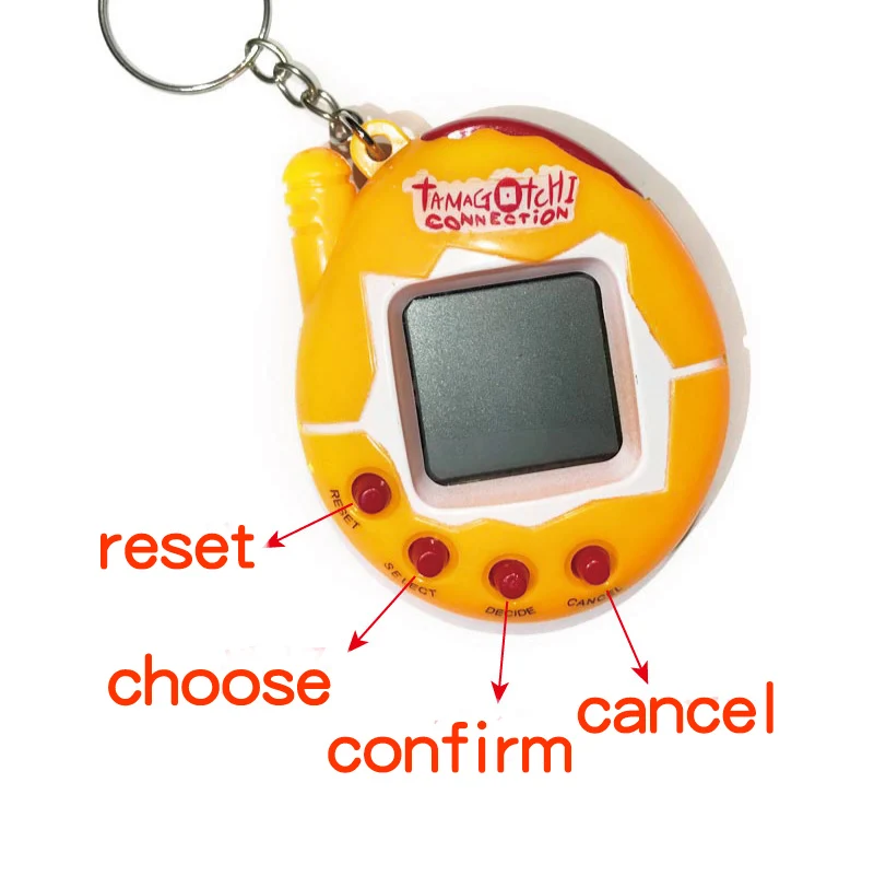 Tamagotchis Electronic keychain Toys 90S Nostalgic 168 Pets in One Virtual Cyber christmas pet toy  Electronic pet For Kid