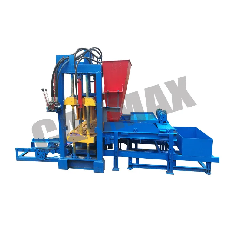 QT4-25 Hydraulic Interlocking Earth Block Hydraulic Press Automatic Senegal Brick Making Machine