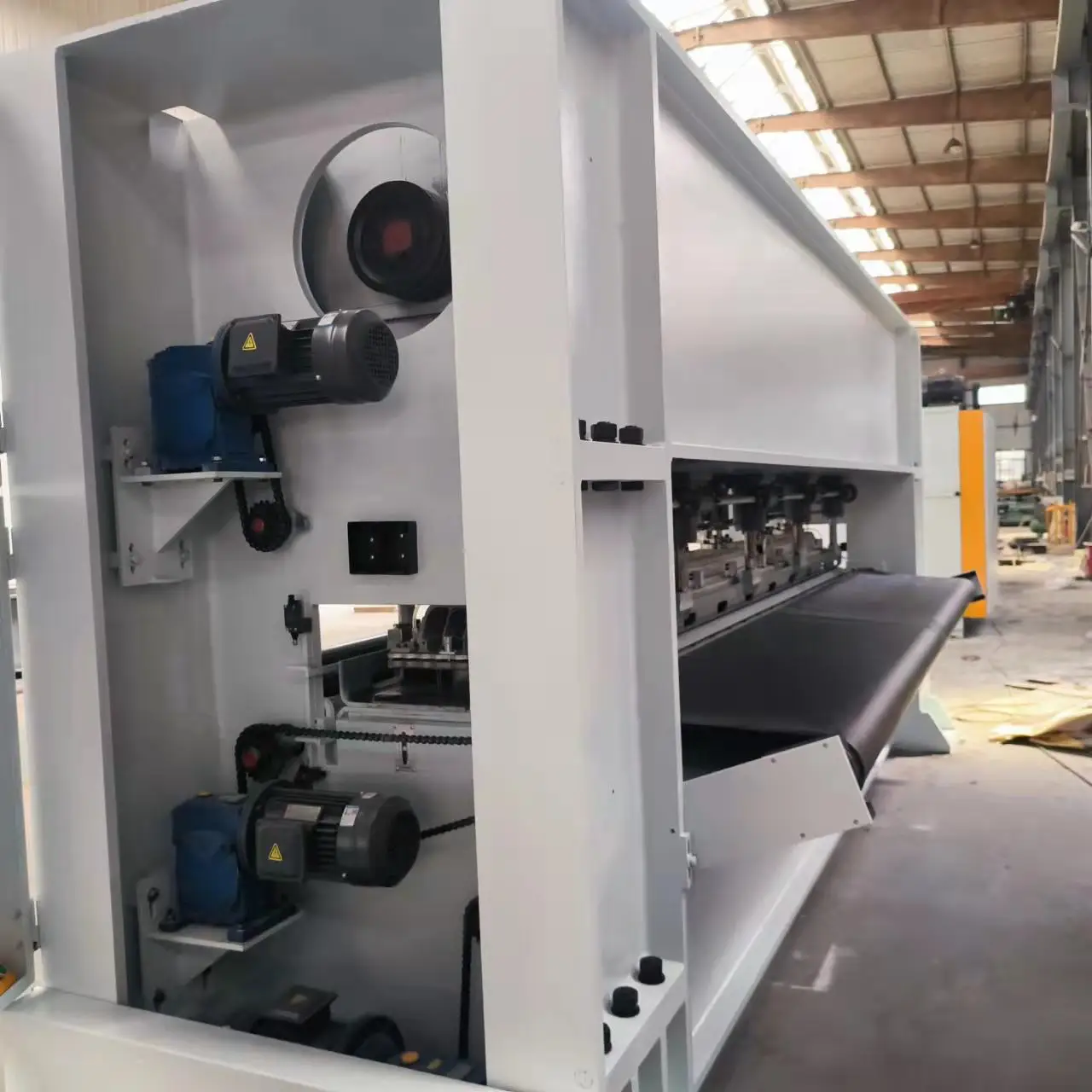 High density high density glass shade net polyester fiber studio pet acoustic salt foams panel soundproofing making machine