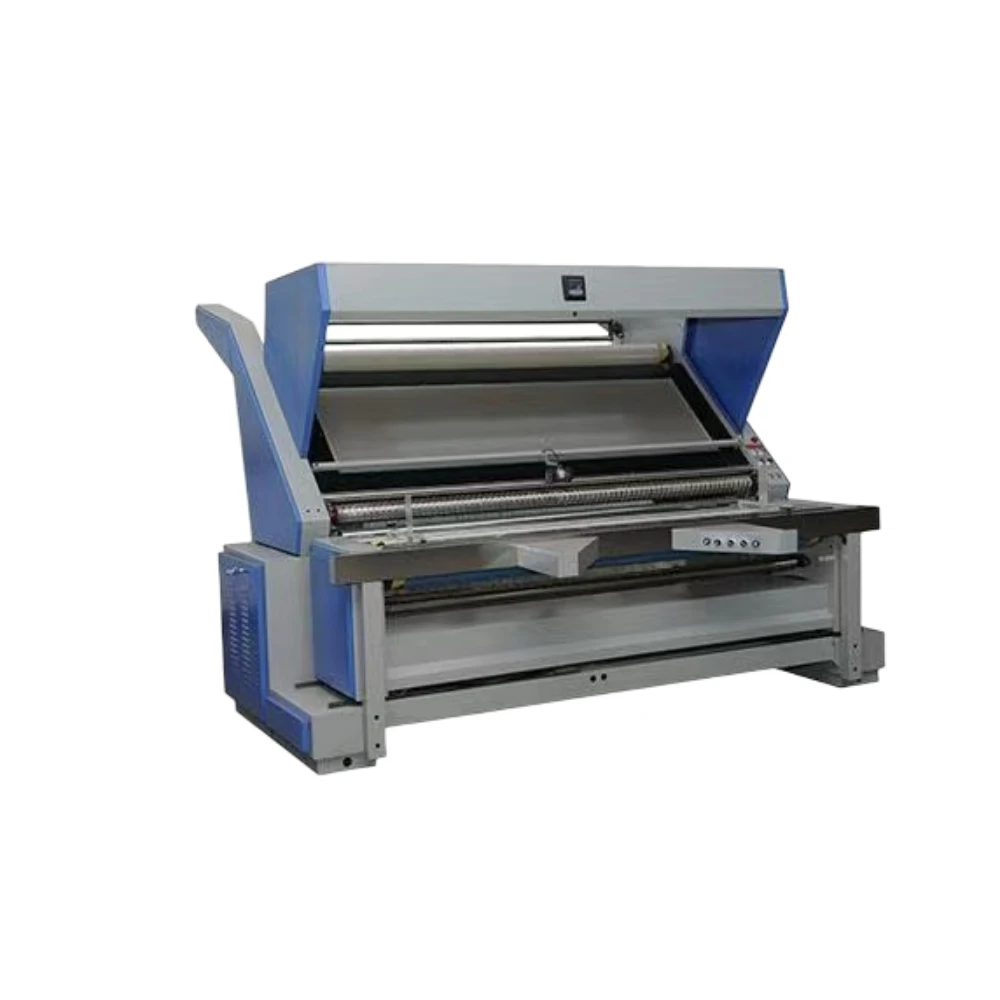 Support After-Sales Warranty Rolling Fabric Shrinking Cloth Inspection Folding Machine
