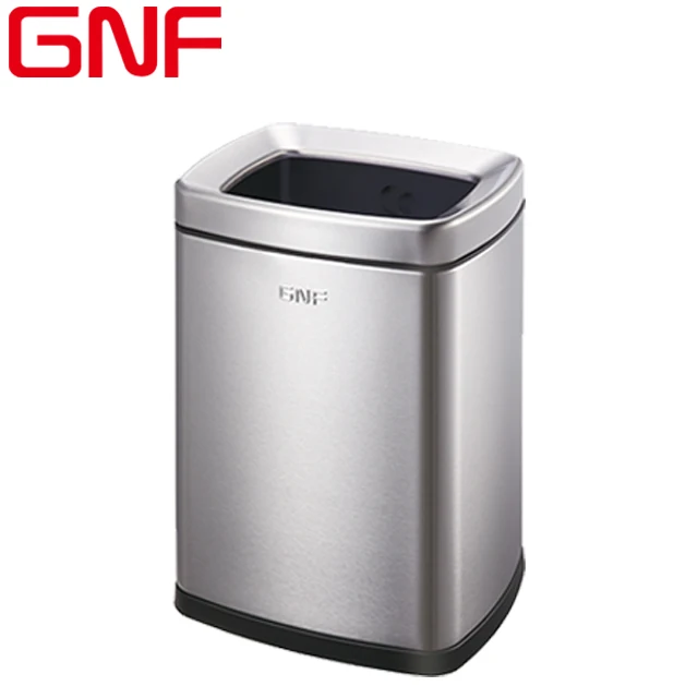 GNF plastic and stainless steel hotel 6L waste bin