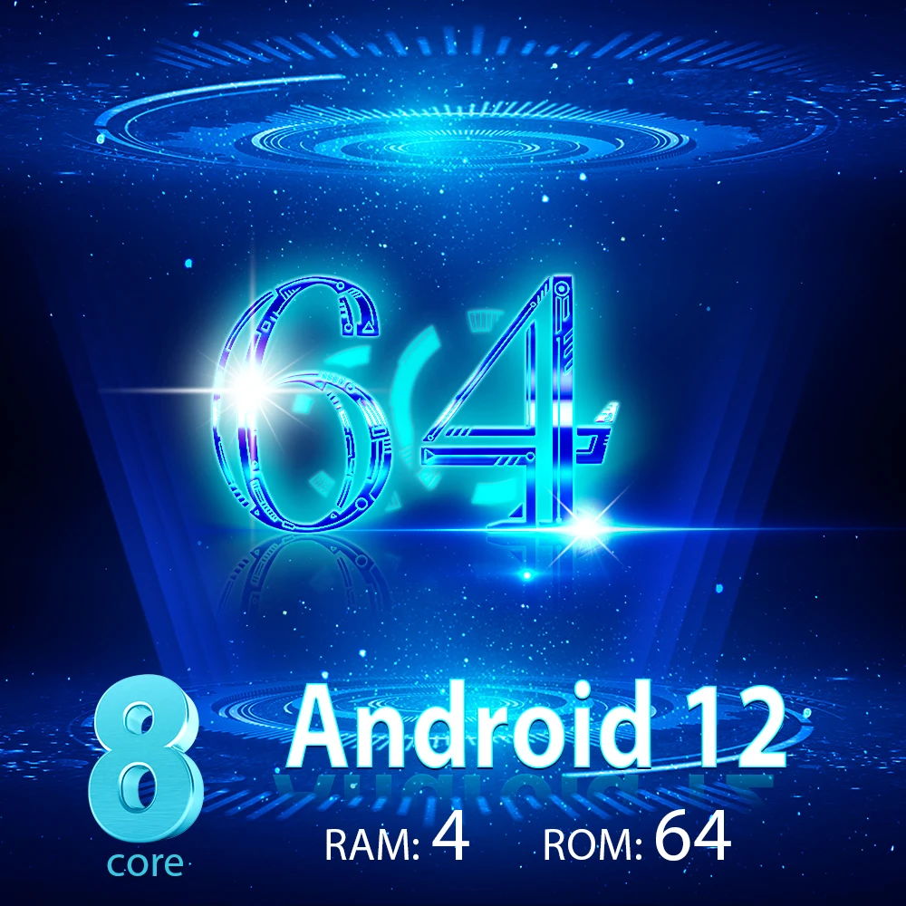 Hengdesen Android12 Car Radio 2Din 8 Core 9' IPS Screen 4+64GB Car Stereo Carplay Android Auto AI Voice 4G BT GPS Wi-Fi RDS DSP