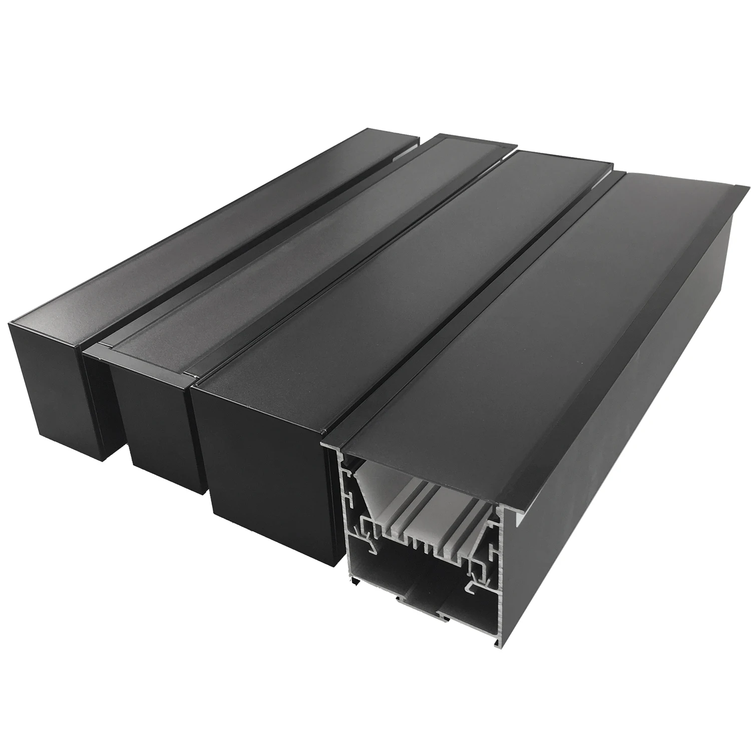 50 mm width driver built-in recessed LED linear   light   for industrial  lighting commercial  hotel office school