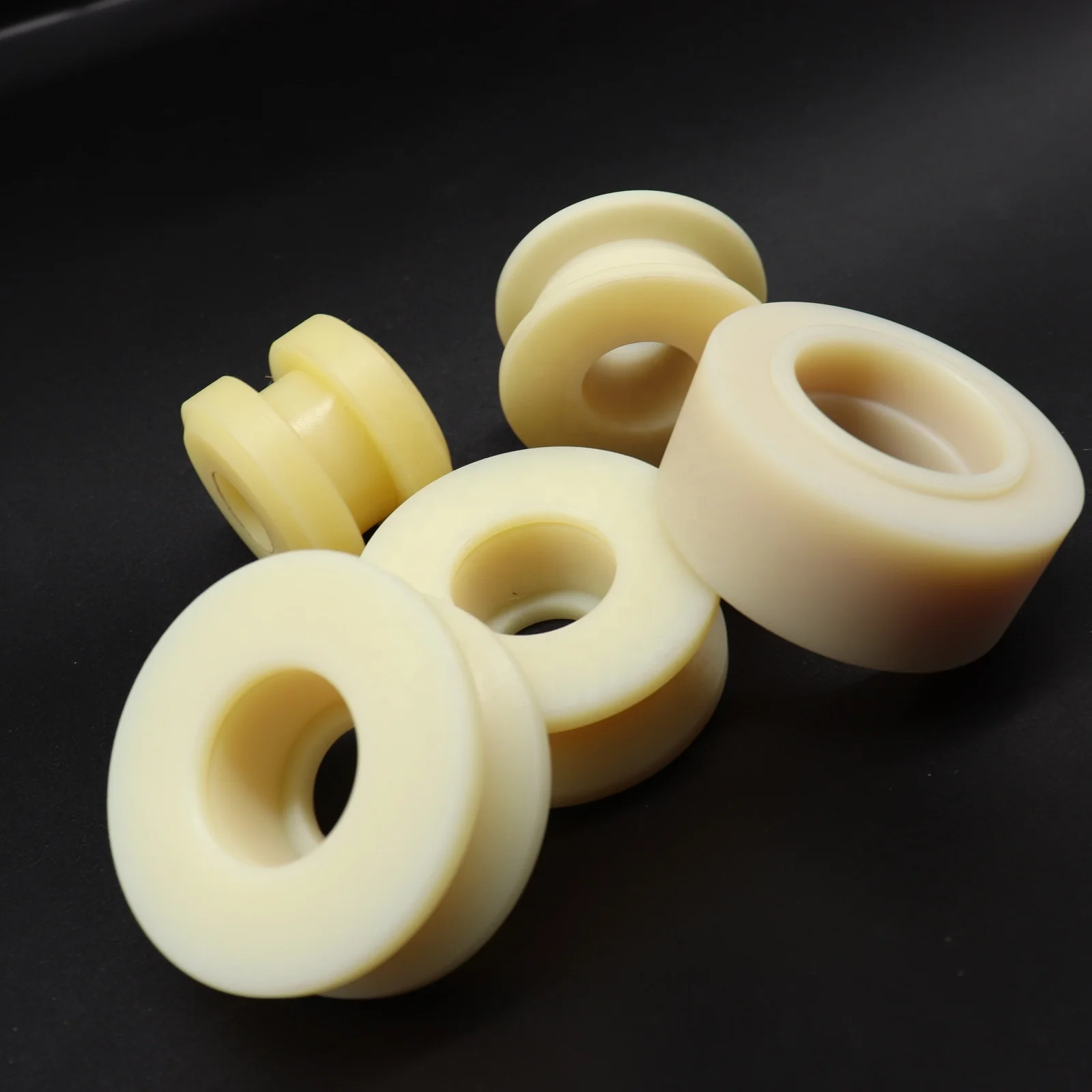Nylon PA6G polishing wheels   /Pulley roller  /drive wheel